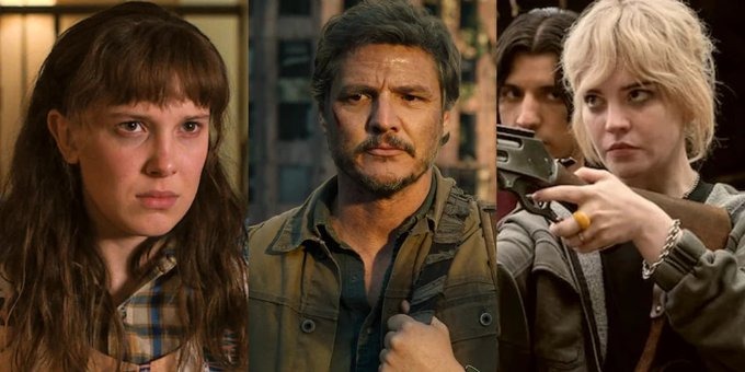 "The Last Of Us", "Stranger Things" y "Yellowjacket" son algunas de las series que reanudan su producción. (Créditos: HBO Max, Netflix, Paramount+)